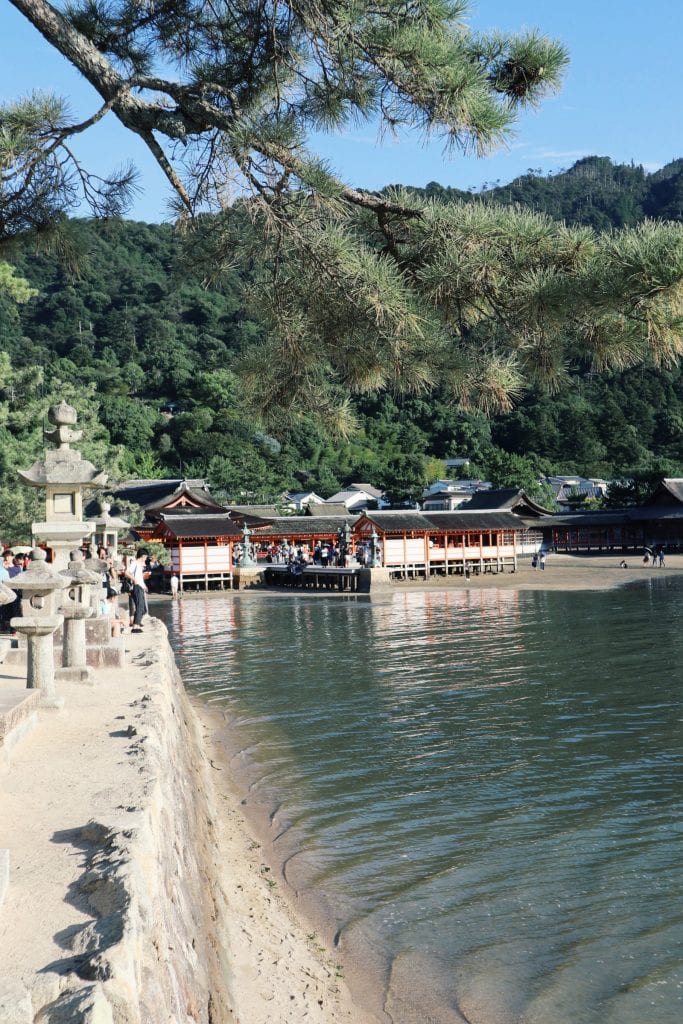 Floating Shrine auf Miyajima