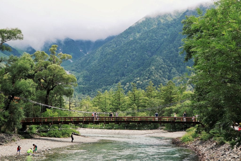 Kappa-Brücke in Kamikochi