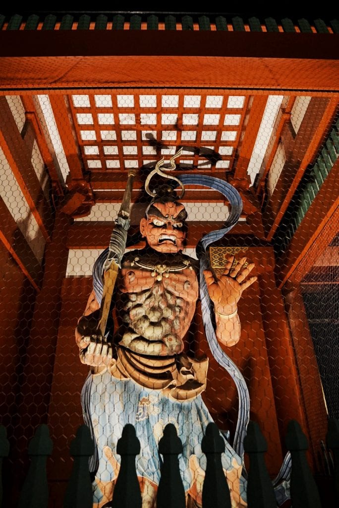 Figur im Asakusa Tempel