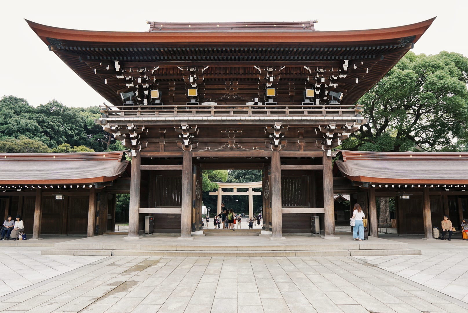 Meiji Schrein im Yoyogi Park