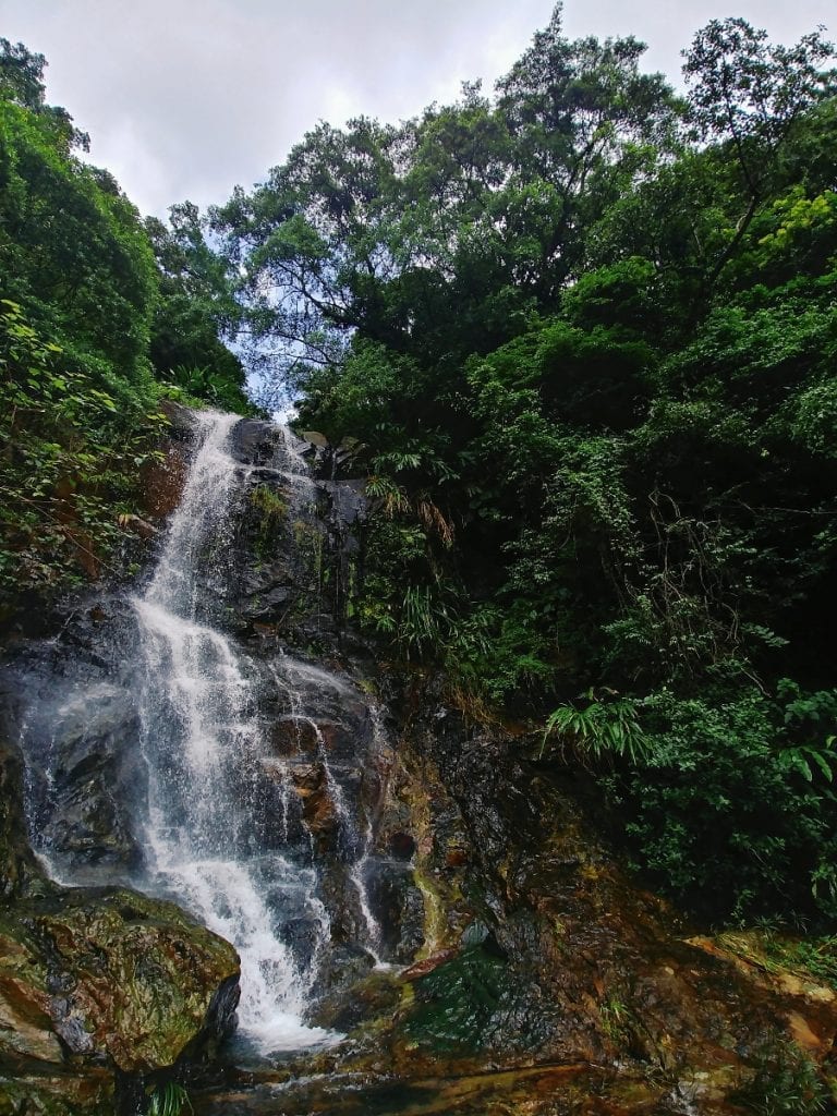 Wasserfall auf dem Victoria Peak