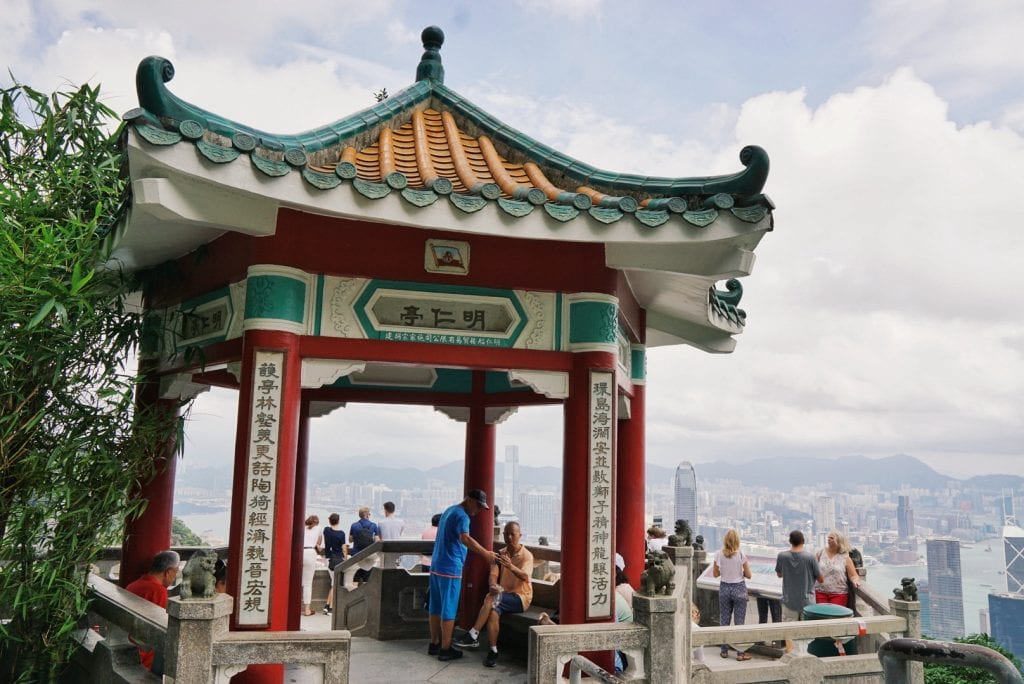 Pagode auf dem Victoria Peak