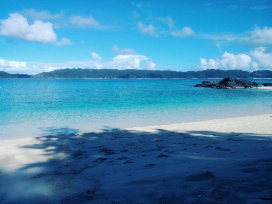 Strand Furuzamami auf Zamami Island