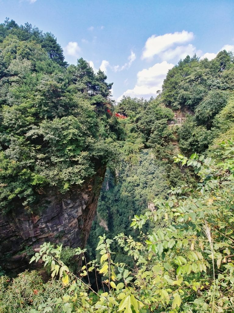 natürliche Brücke in den Avatar Felsen