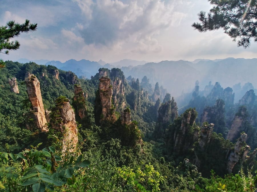 Tianzi Mountain, Avatar Berge