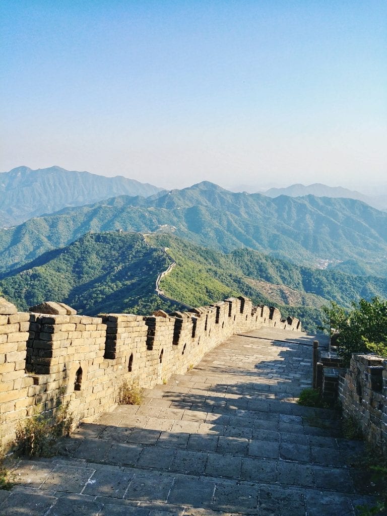 Chinesische Mauer von oben