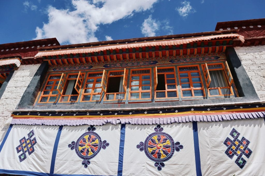 Halle in der Sera Monastery