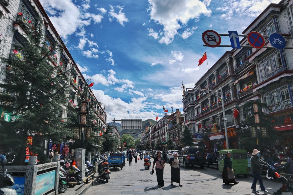 Innenstadt Lhasa