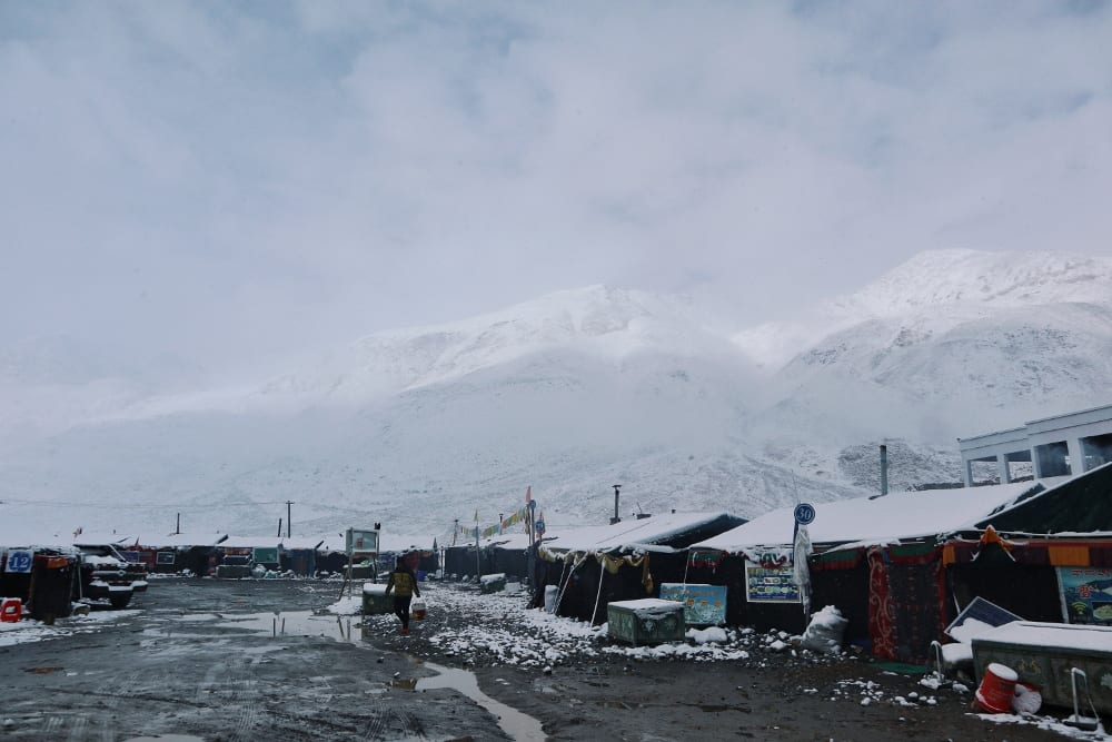 Blick auf das Mount Everest Basecamp (2)