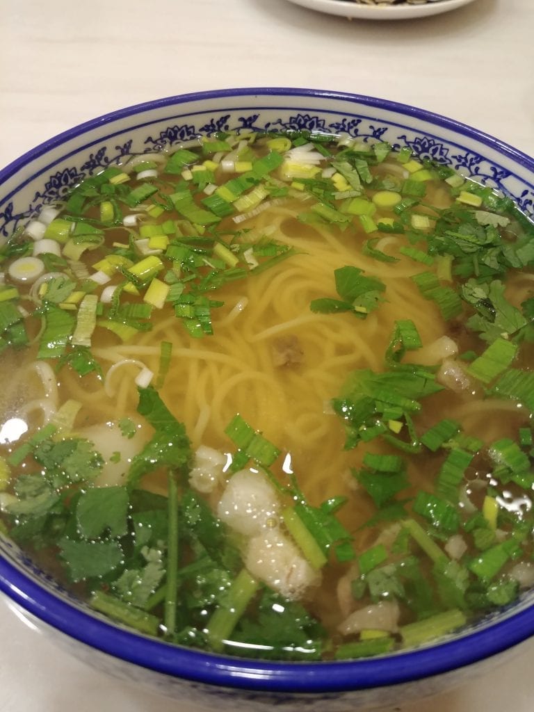 Nudelsuppe in Shigatse