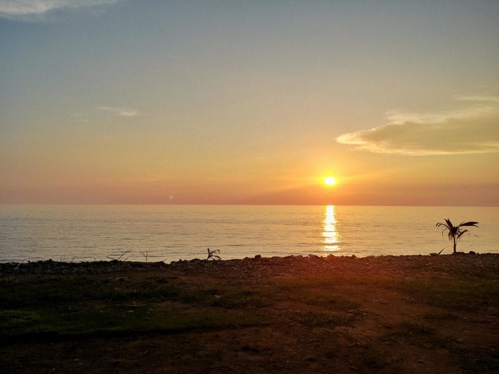 Koh Chang Lonely Beach Sonnenuntergang