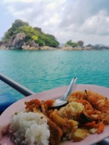 Mittagessen Schnorcheln auf Koh Chang