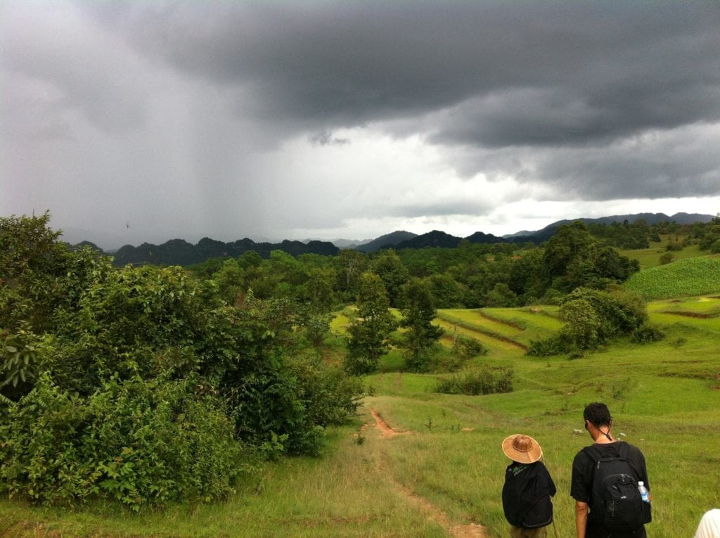 Trek Kalaw zum Inle Lake Regen