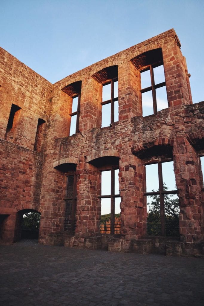 Burgruine Nideggen Fenster