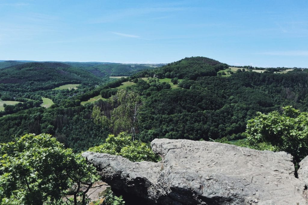 Eugenienstein Blick über Rureifel