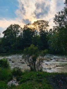 Flussschnelle bei St. Emmeram