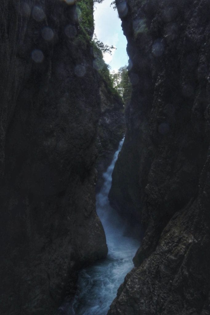 Wasserfall Leutaschklamm