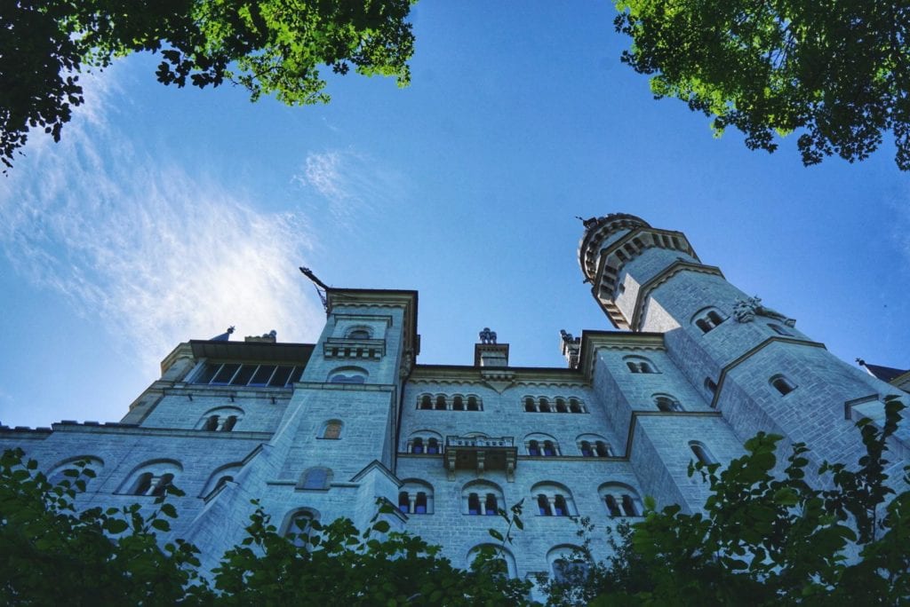 Außenfassade Schloss Neuschwanstein