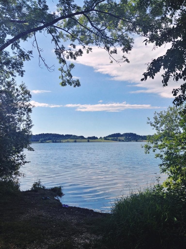 Bannwaldsee in Bayern