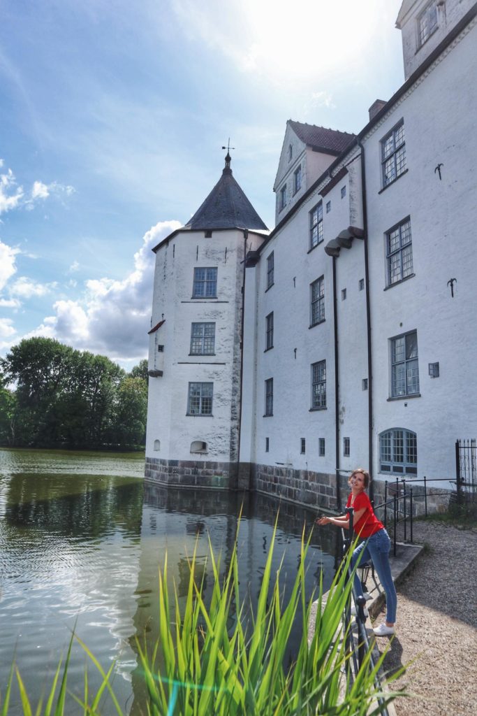 Besuch Schloss Glücksburg Travellerin Lisa am Turm