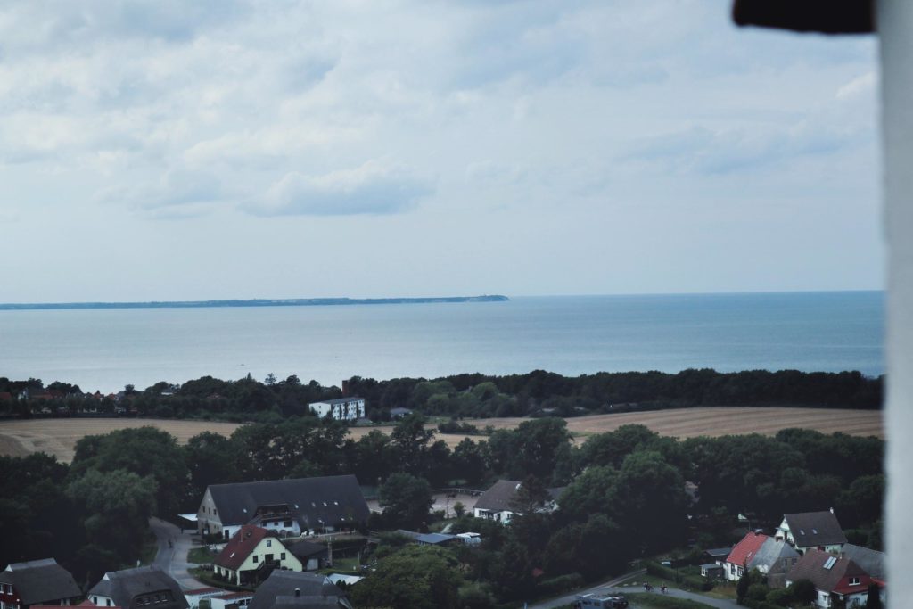 Blick auf Kap Arkona vom Hotel Schloss Ranzow