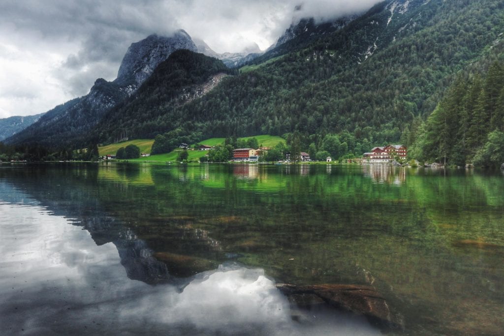 Hintersee mit Spiegelung