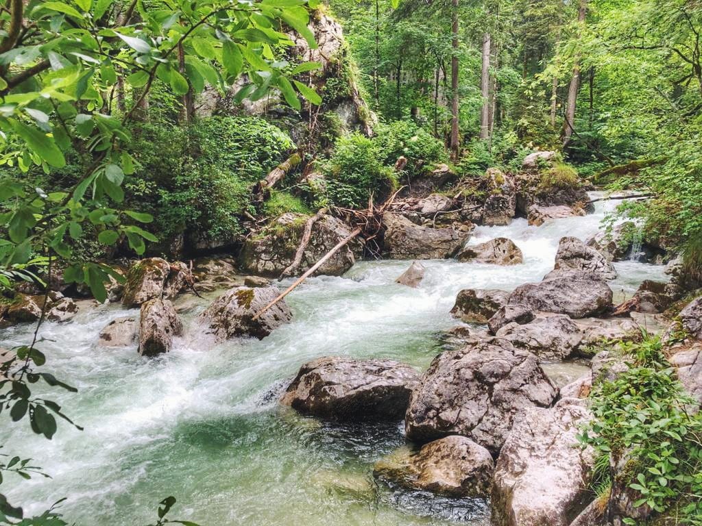 Ramsau Ache Fluss