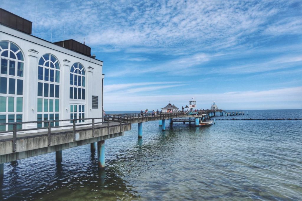 Seebrücke Sellin und Ostsee