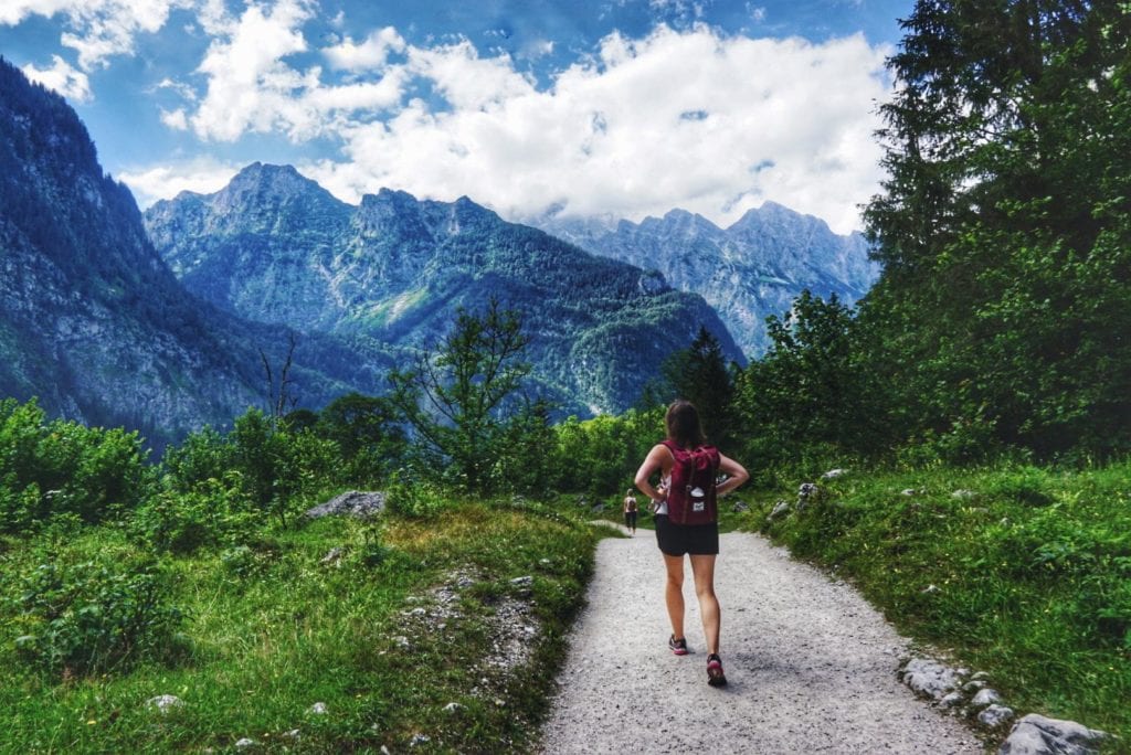 Wanderung um den Obersee bei Königssee