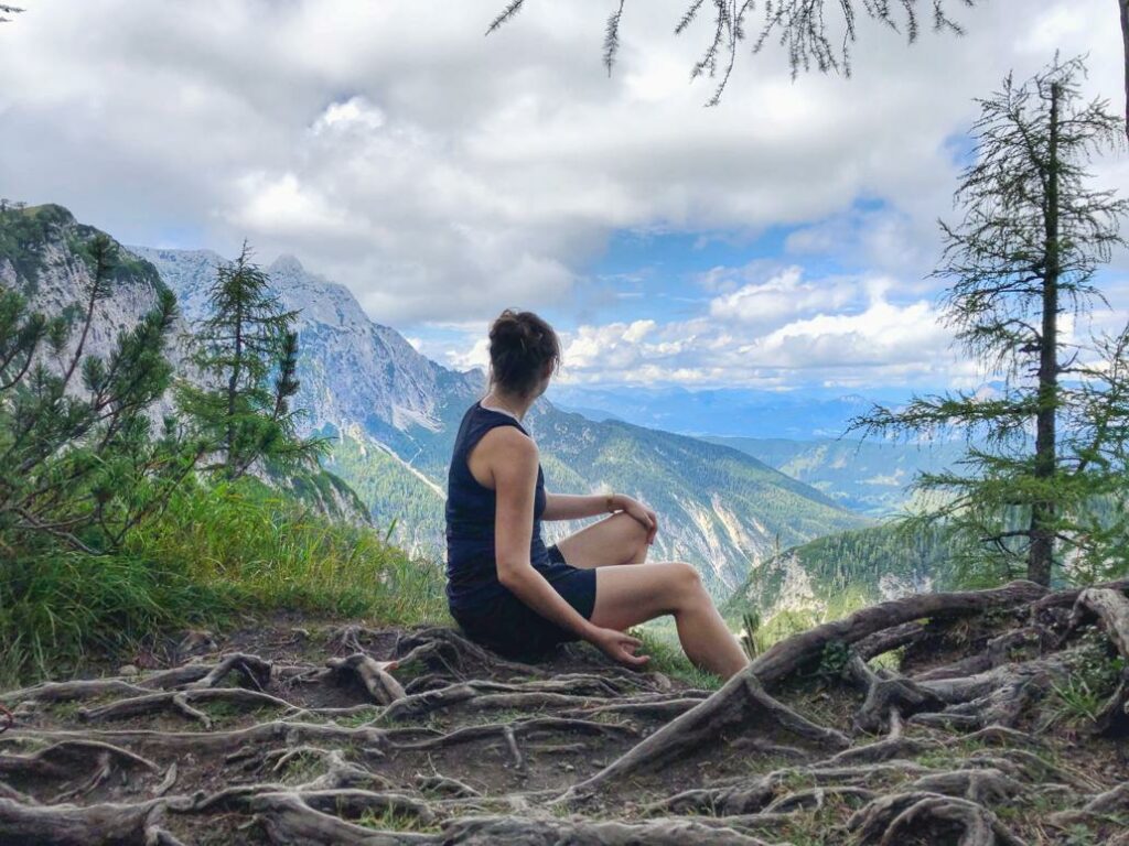 Vršič Pass Wanderung_Aussichten in das Tal