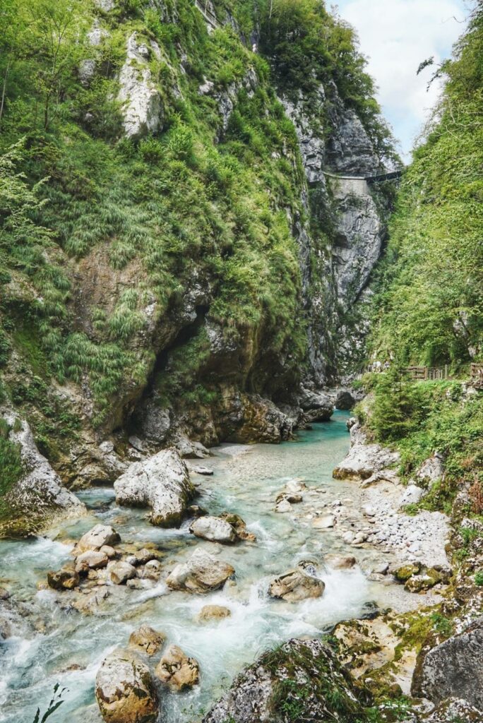 Slowenien Sehenswürdigkeiten_Tolmin Klammen